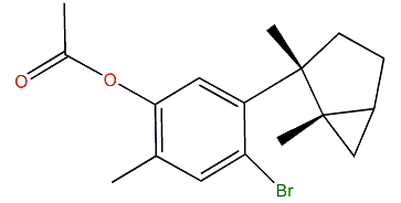 Cyclolaurenol acetate